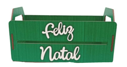 Caixotes Feliz Natal - Nois Ki Fais
