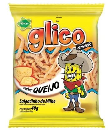 Salgadinho sabor queijo 40g - Glico