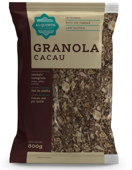 Granola cacau 800g - Alquimya