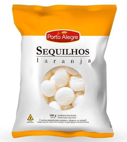 Sequilho sabor laranja 100g - Porto Alegre