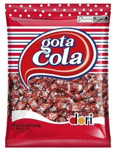 Bala Gota Cola com 600g - Dori