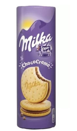 Biscoito Choco creme 260g - Milka