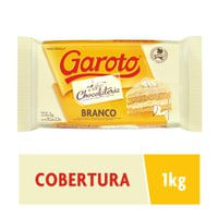 Barra de chocolate branco 1kg - Garoto