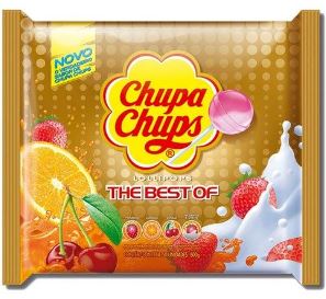 Pirulito Chupa Chups Lollipops de 600g com 50unidades- Perfetti