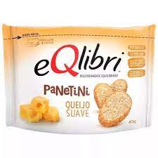 Panetini sabor Queijo Suave pacote com 40g - EQlibre