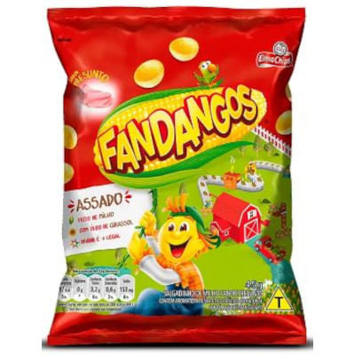 Salgadinho sabor Presunto Pacote com 45g - Fandangos