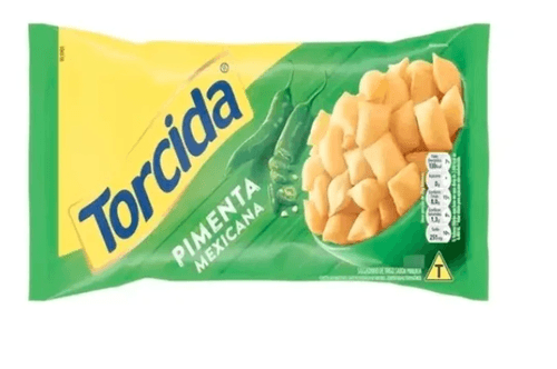 Salgadinho Lucky sabor pimenta mexicana 60g - Torcida