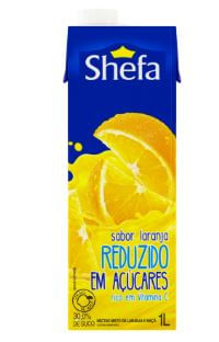 Refresco liquido sabor laranja 1L - Shefa