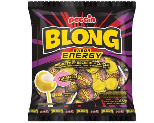 Pirulito Blong Energy 672g - Peccin