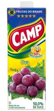 Refresco liquido sabor uva 1L - Camp