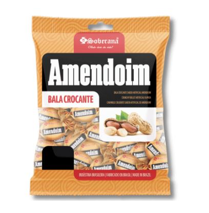 Bala Amendoim 500g - Soberana