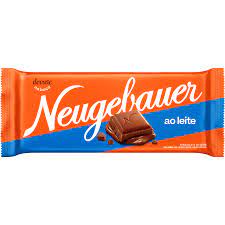 Barra de chocolate ao leite com 80g - Neugebauer