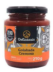 Doce de goiabada cremosa zero açúcar 270g - Delicássis