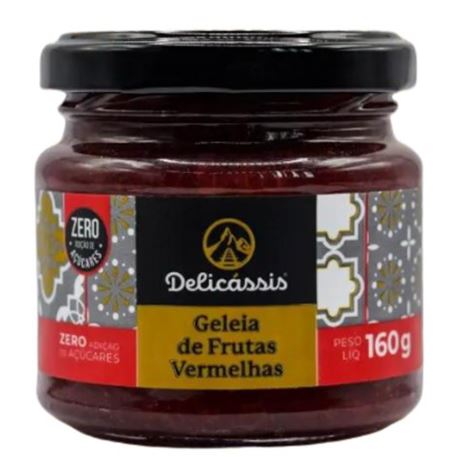 Geleia de frutas vermelhas 160g - Delicassis