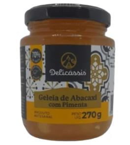 Geleia de abacaxi com pimenta 270g - Delicassis