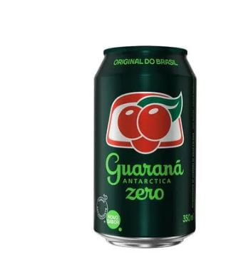 Refrigerante Antarctica Sem Açúcar Lata 350ml - Guaraná