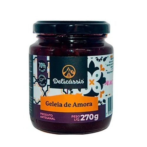 Geleia de Amora 270g - Delicassis