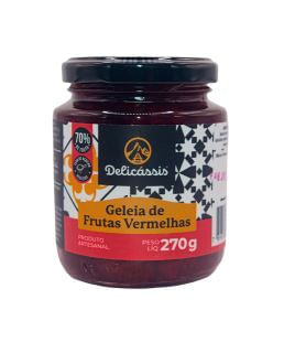 Geleia de Frutas Vermelhas 270g - Delicassis