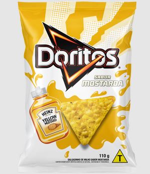 Salgadinho sabor Mostarda 110g - Doritos