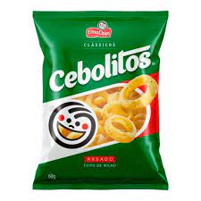 Salgadinho sabor cebola pacote com 91g - Cebolitos