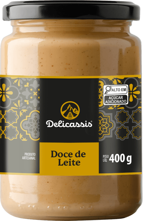 Doce de leite com 400g - Delicassis