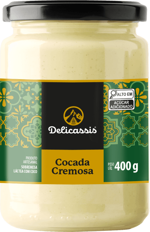 Cocada Cremosa com 400g - Delicassis