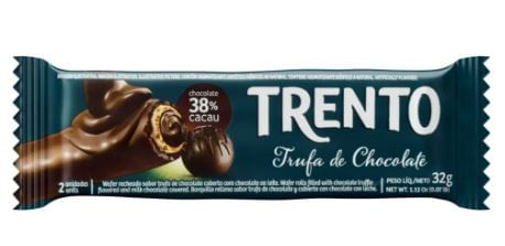 Chocolate sabor trufa de chocolate com 29g - Trento