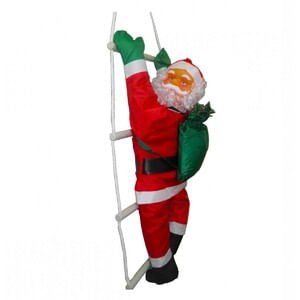 Papai Noel na escada com 61cm - Amoresio