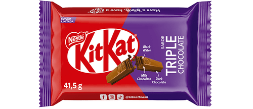 Barra de chocolate Triple Chocolate de 41,5g - Kit kat