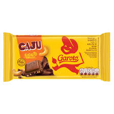 Barra de chocolate caju 80g - Garoto