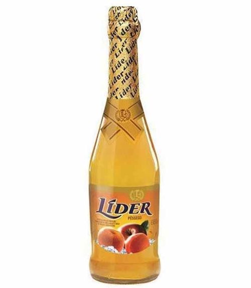 Sidra sabor Pessêgo com 660ml- Líder