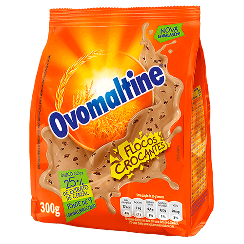 Achocolatado com flocos crocantes 300g - Ovomaltine