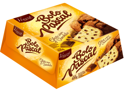 Bolo Pascal Gotas sabor Chocolate 400g - Veneza