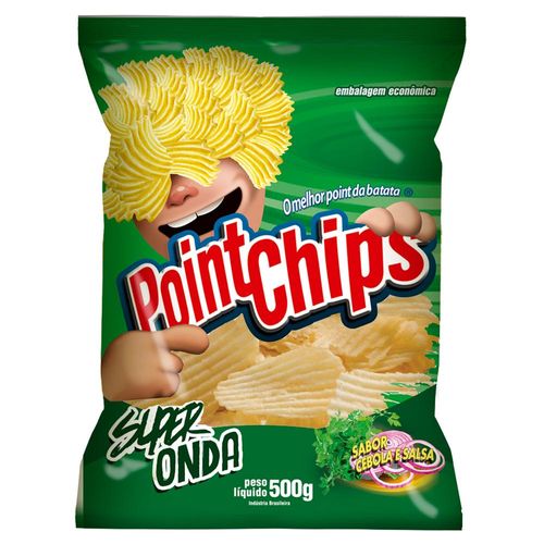 Batata Super Onda Cebola e Salsa 500g - Point Chips