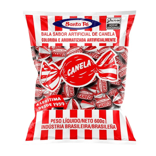 Bala Dura de Canela 600g - Santa Fé