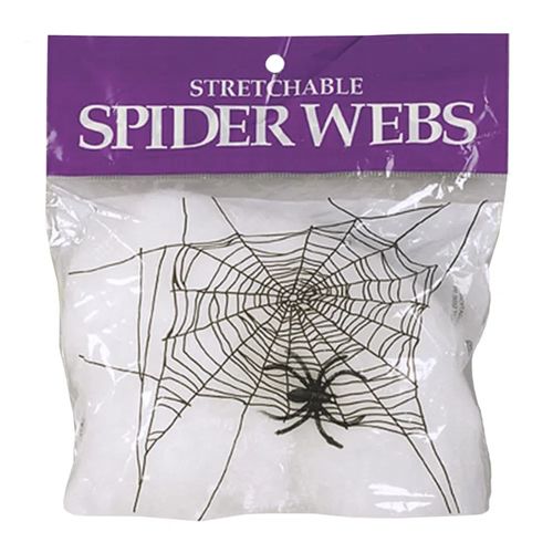Teia de Aranha Halloween branca - Sweet Sakura