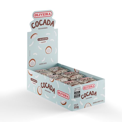 Doce de Coco Branco com 552g - Oliveira