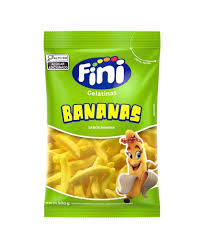 Bala de Gelatina Bananas 500g - Fini