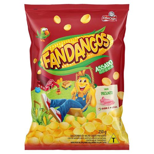 Salgadinho sabor Presunto Pacote com 250g - Fandangos