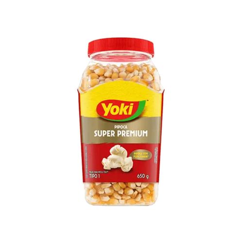 Milho para pipoca super premium com 650g - Yoki