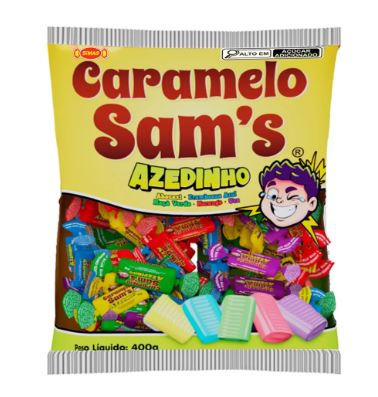 Caramelos Azedinhos sortidos com 400g - Sam's