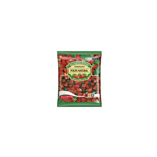 Bala sabor morango recheada 500g - Dori
